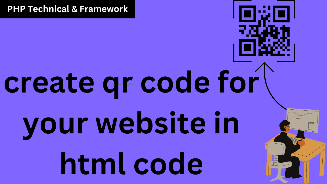 create qr code for your website in html code