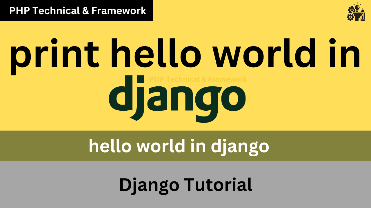print hello world in django