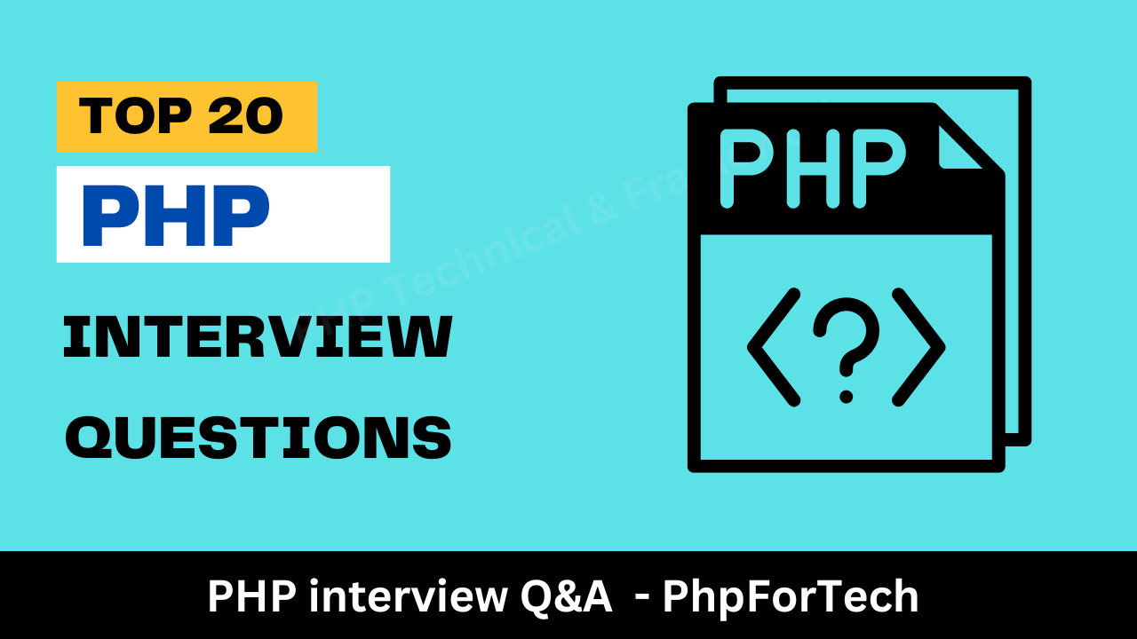 Top PHP Interview Questions
