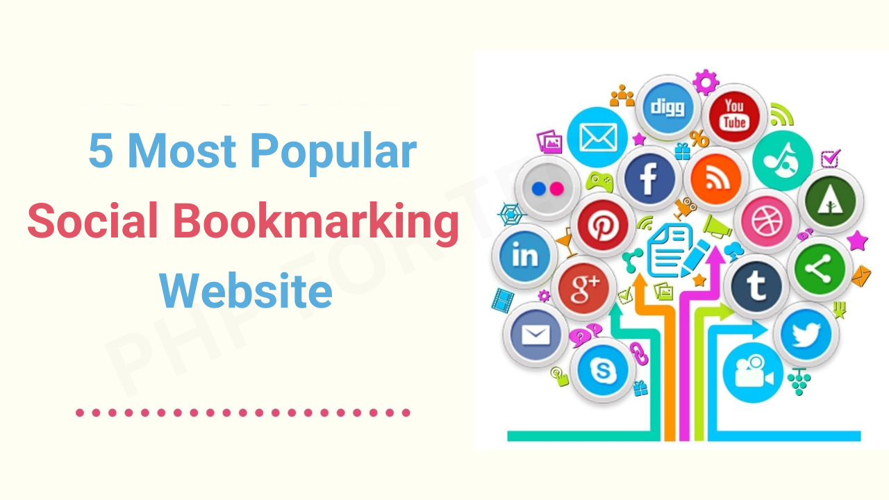 5 Most Popular Social Bookmarking website