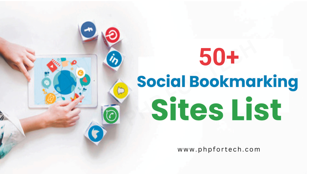 50 social bookmarking sites list